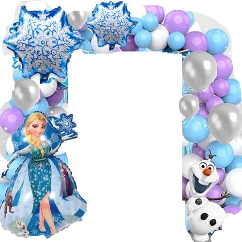 Frozen Birthday Decoration Balloon Set 0