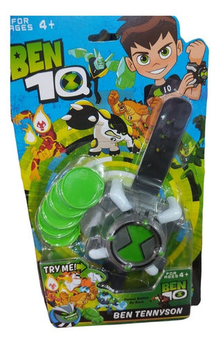 Ben 10 Reloj Lanza Tazos Brazalete 0