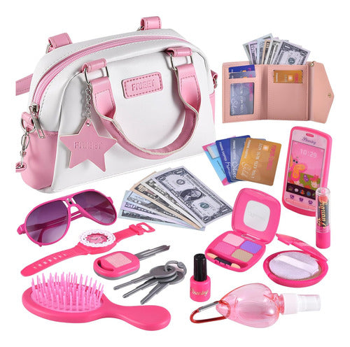 Bolso De Princesa Para Niñas De 3 A 7 Años Con Accesorios 0