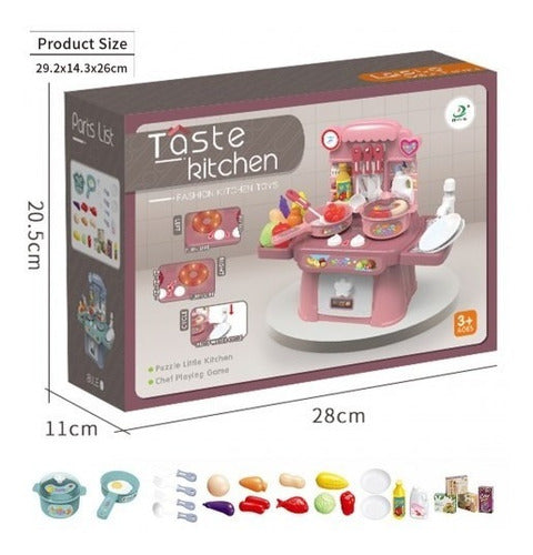 Taste Kitchen Mini Doll Kitchen with Light and Sound 1