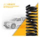 AG Heavy Duty Rear Springs for Nissan Versa 1.6 16v 2015-2015 1