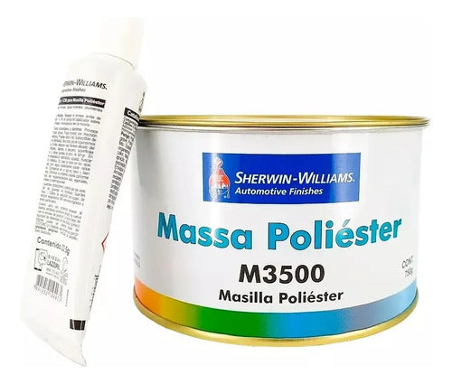 Masilla Poliester Sherwin Williams M 3500 X4kg Auto 0