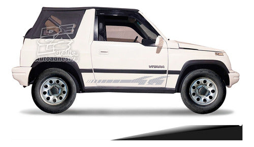 Calco Suzuki Vitara Jlx 4x4 Zocalo Juego 1