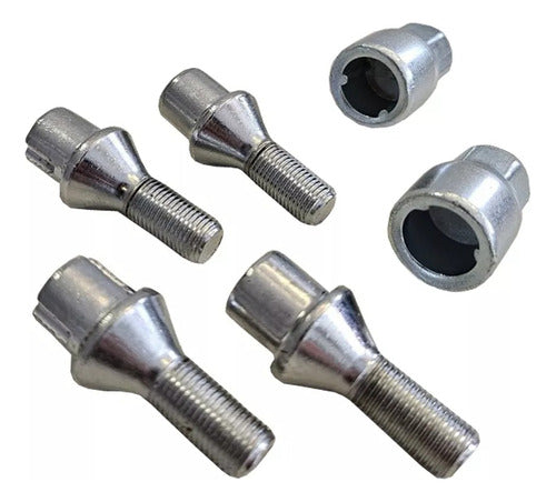 Set Racing Anti-Theft Security Nuts for Seat Leon Toledo 0