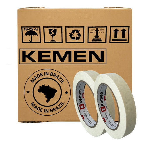 Kemen Cinta Papel Enmascarar Pintor 38mm X 50 Mts - Pack X12 0