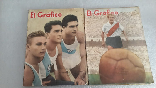 El Gráfico Año 1960. Lote De 10 Revistas. Muy Buen Estado. 1