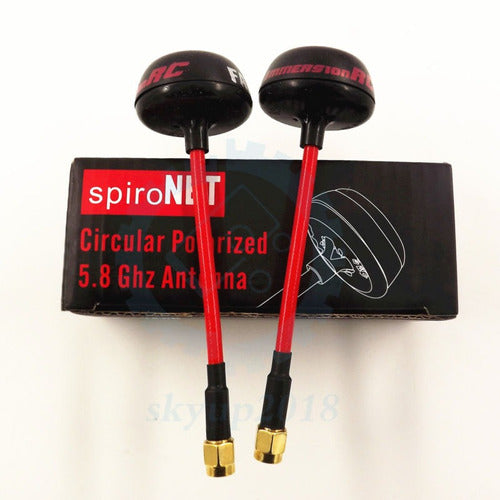 ImmersionRC 2 X FatShark 5.8 GHz Circular Polarized Antenna Set for FPV 0