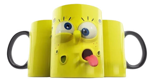 Kit Plantillas Tazas De Bob Esponja Para Sublimación 0