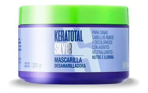 Bellissima Mascara Capilar Silver Keratotal Kit X 3 Unidades 0