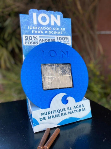 Ion Ionizador Solar + 2 Electrodos Correspondientes + Papel Abrasivo 0