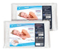 SleepTime Pack X2 Almohadas Inteligente Viscoelástica 60x35x13 C/funda 0