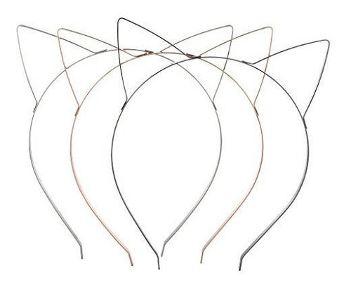 Lux Accesorios Tonos De Oreja De Gato Diadema Para Niñas Fav 0