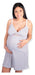 Maternity Nursing Nightgown for Pregnant Women with Lace Detail 0