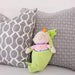 Manhattan Toy Snuggle Pod Sweet Pea Primera Muñeca Con Saco 1