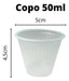 Copo 50ml Transparente Ps Descartável 10 Pct C100 Uni Full 1