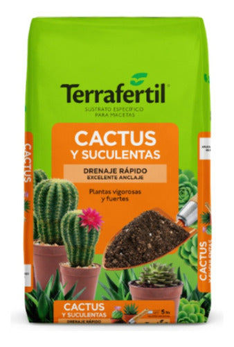 Sustrato Para Cactus Y Suculentas  Terrafertil   5l 1