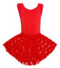 Soko Muscular Mesh Dance Leotard and Lace or Floral Skirt 8