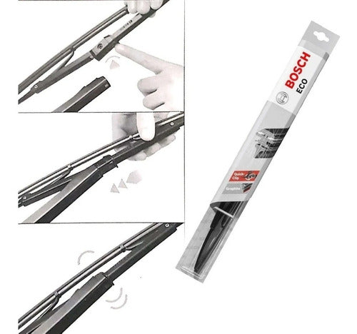 Bosch Eco Wiper Blade Set for Chery QQ QQ5 Since 2015 2