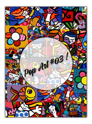 LAMINASDECOUPAGE Pop Art #03!  Lámina Decoupage Autoadhesiva 30 X 42 Cm 0