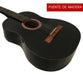 Classical Creole Guitar by Romulo Garcia CG100 with Red Finish + Case 37