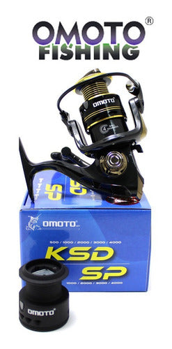 Omoto Reel KSD 5000 5.1:1 4 Ball Bearings Varied!! 4