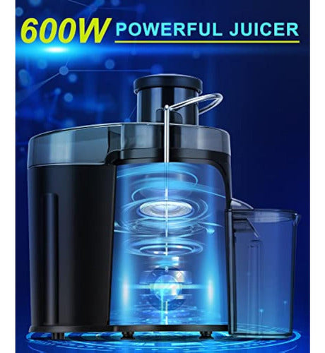 ZNOAV Juicer Machine, 600W Juicer with 3.5-Inch Feed Canal 1