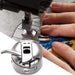 Mudder Sewing Machine Bobbin Case Stainless Steel - 4 Units 5