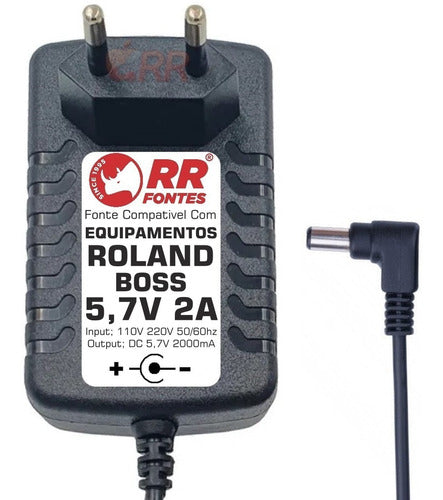 Fonte Compatível Roland Go Keys 5,7v 2a 1