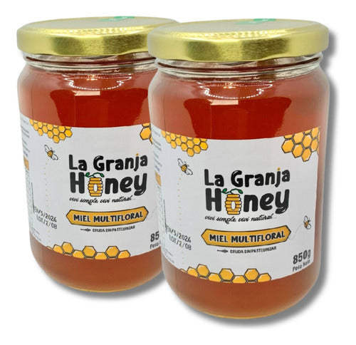 La Granja Honey Miel De Pradera 850g X2 Unidades - Graviola 0