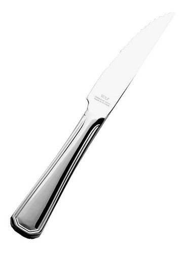 Set of 6 Asado Knives Cutlery Volf Carat Stainless Steel 0