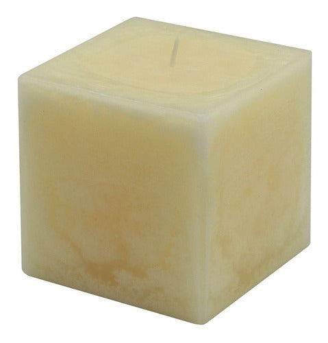 15 Handcrafted Square Candles 4x4 0