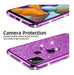 Nancheng Funda Para Samsung Galaxy A21s Con Anillo Brillos Violeta 2