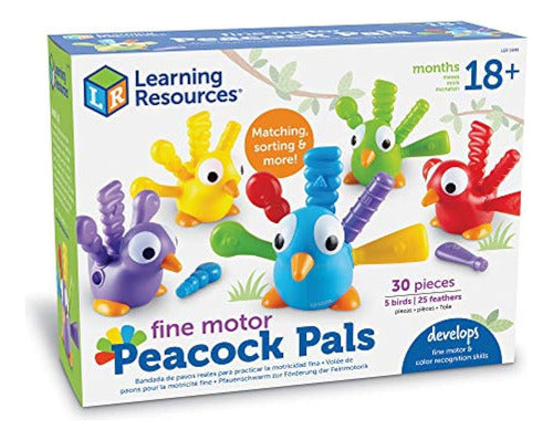 Learning Resources Compañeros De Pavo Real De 6