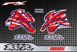 Honda XR 100 Original Decals 1993 to 1998 FX Calcos 2