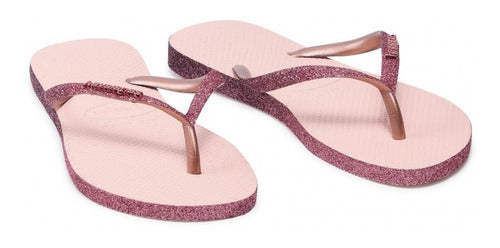 Havaianas Originales Sparkle Mujer | Rosa Ballet 3