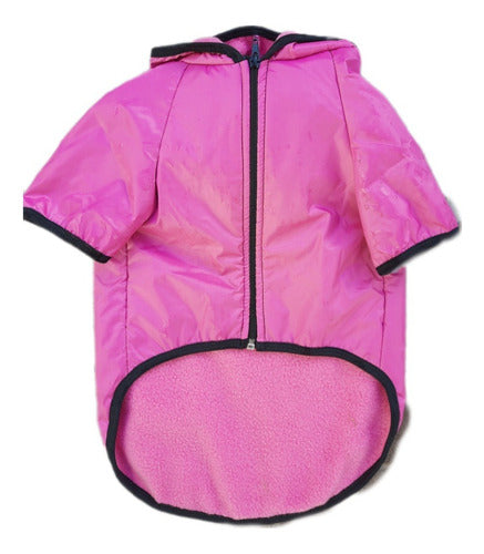 Waterproof Insulated Polar-Lined Hooded Dog Jacket 55