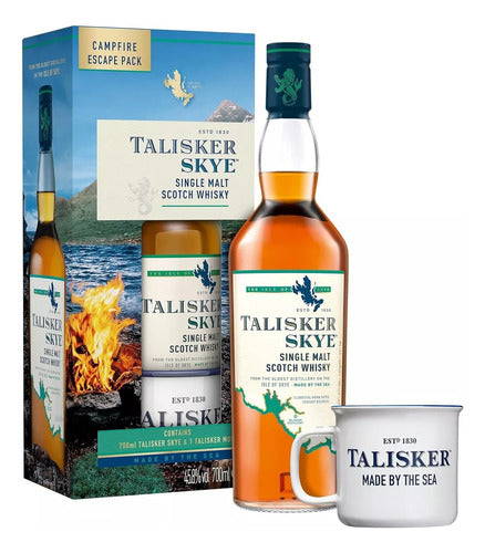 Talisker Whisky Skye Campfire Escape Pack Origen Escocia 0