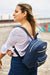 Medium Urban Eco-Leather Backpack with Anti-Theft Pocket 2
