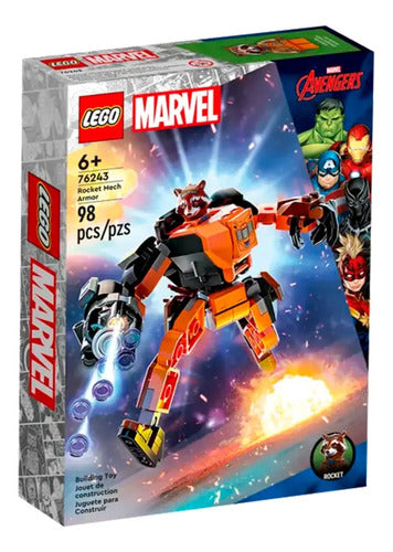 LEGO Marvel Rocket Robot Armor 76243 0