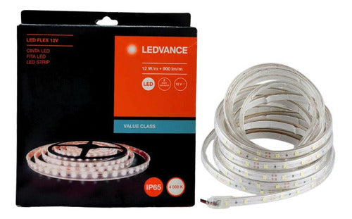 LEDVANCE 5M 12W/m 12V LED Strip Neutral Light IP65 0