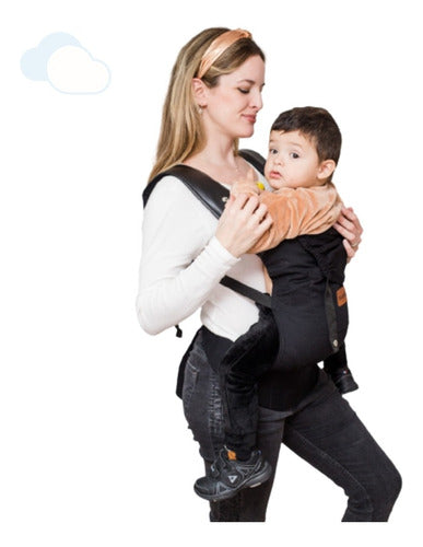 Ergonomic Canvas Baby Carrier Backpack up to 18 kg by Munami 3