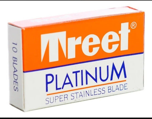 Treet Platinum X 10 Stainless Steel Razor Blades 1