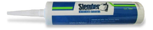 Silicona Neutra Blanca Tubo 300g Slender Mundocolor 0