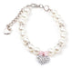 Petfavorites Elegant Heart Shaped Crystal Collar 0