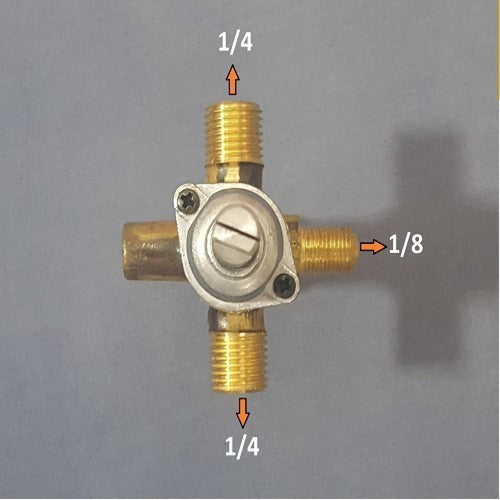 Volcan Valvula Robinete De Seguridad Calefactor V 10 1/8 X 1 0