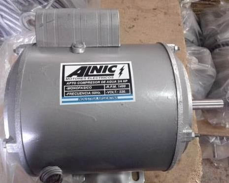 Agujereadora De Banco Motor Agua Para Bombeador 3/4 Hp Alnic 3