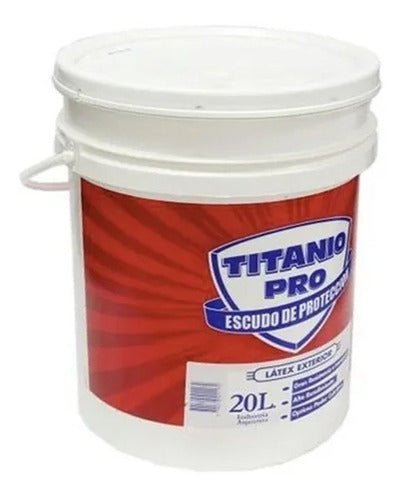 Titanium Pro Latex Interior Exterior Paint 20 Liters 0
