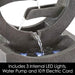 Pure Garden 50-LG1218 Round Cascade Fountain - 4-Tier Resin Water Feature with LED Lights 2