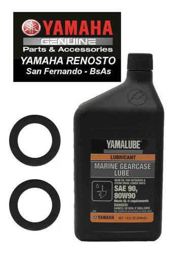 YAMAHA KIT DE CAMBIO DE GRASA DE PATA PARA YAMAHA 115HP 2T YAMALUBE 0