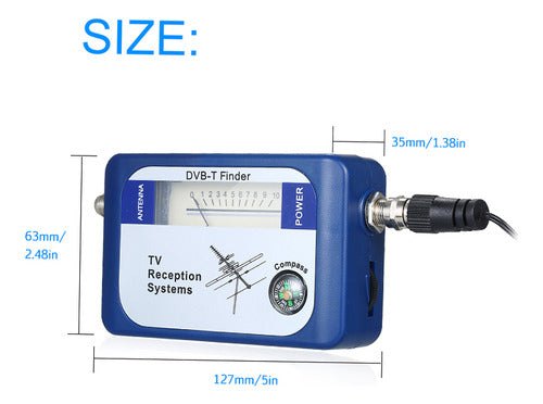 Localizador De Tv Via Satélite Sistemas De Tv Terrestre Dvb- 2